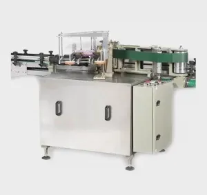 Automatic rotary cold glue paper labeling machine