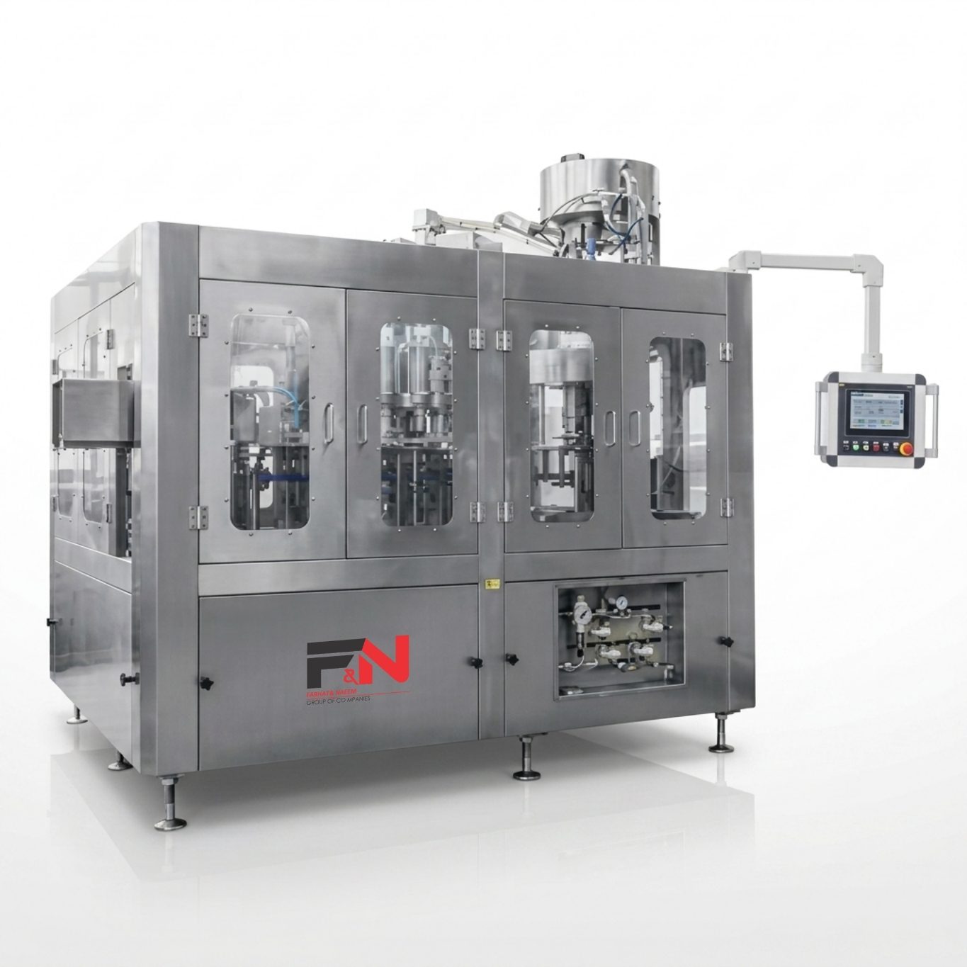 PET bottle sauce filling machine