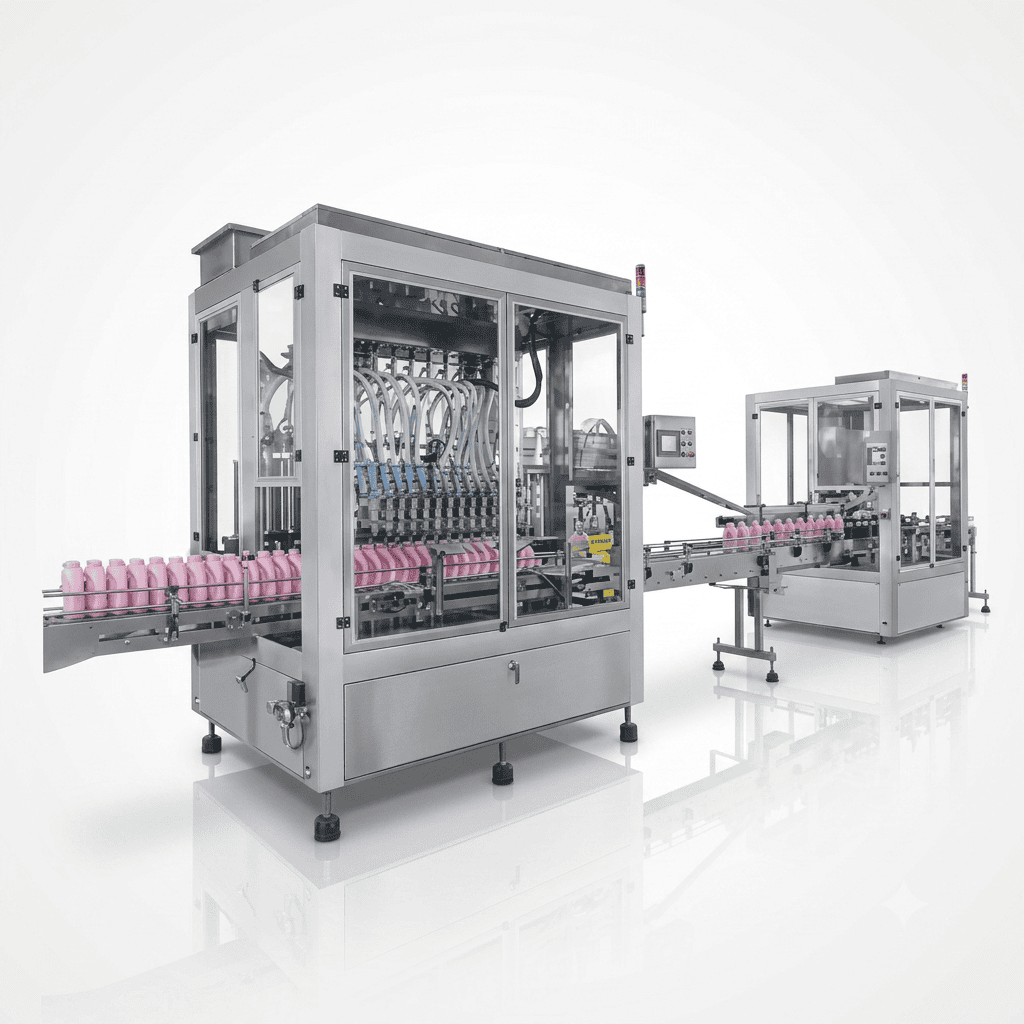 hair oil filling line