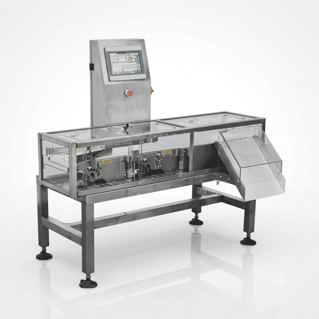 Industrial check weigher inspection machine