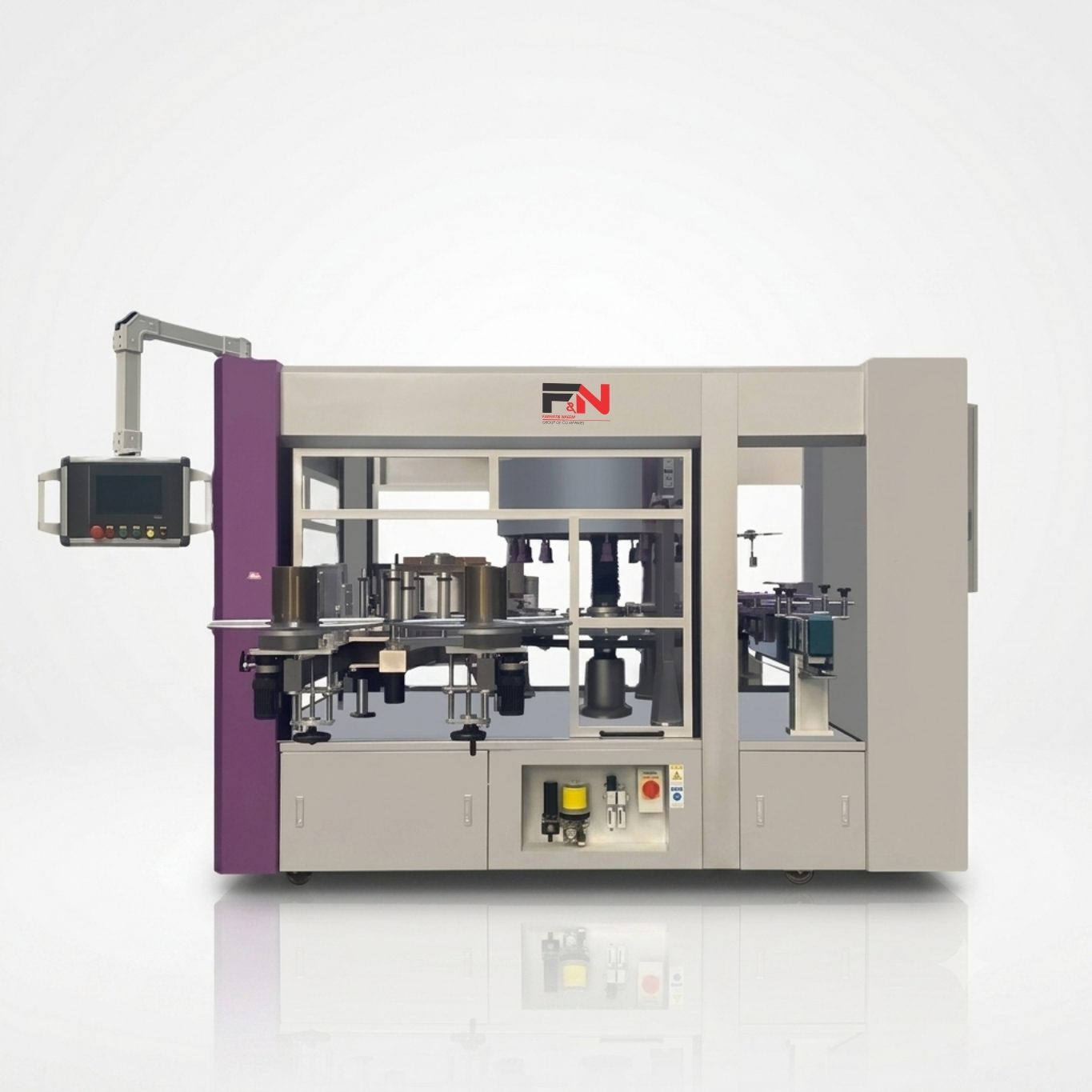 OPP labeling machine for beverage bottlesOPP labeling machine for beverage bottles