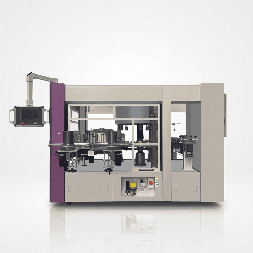 OPP labeling machine for beverage bottlesOPP labeling machine for beverage bottles