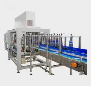 Automatic PE film shrink wrapping packing machine with color film