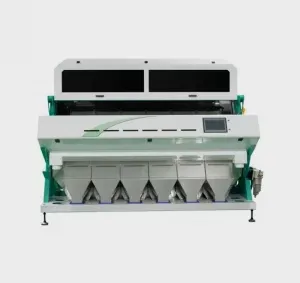 Industrial color sorter machine for food processing