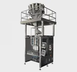 Quadro packaging machine for food packaging