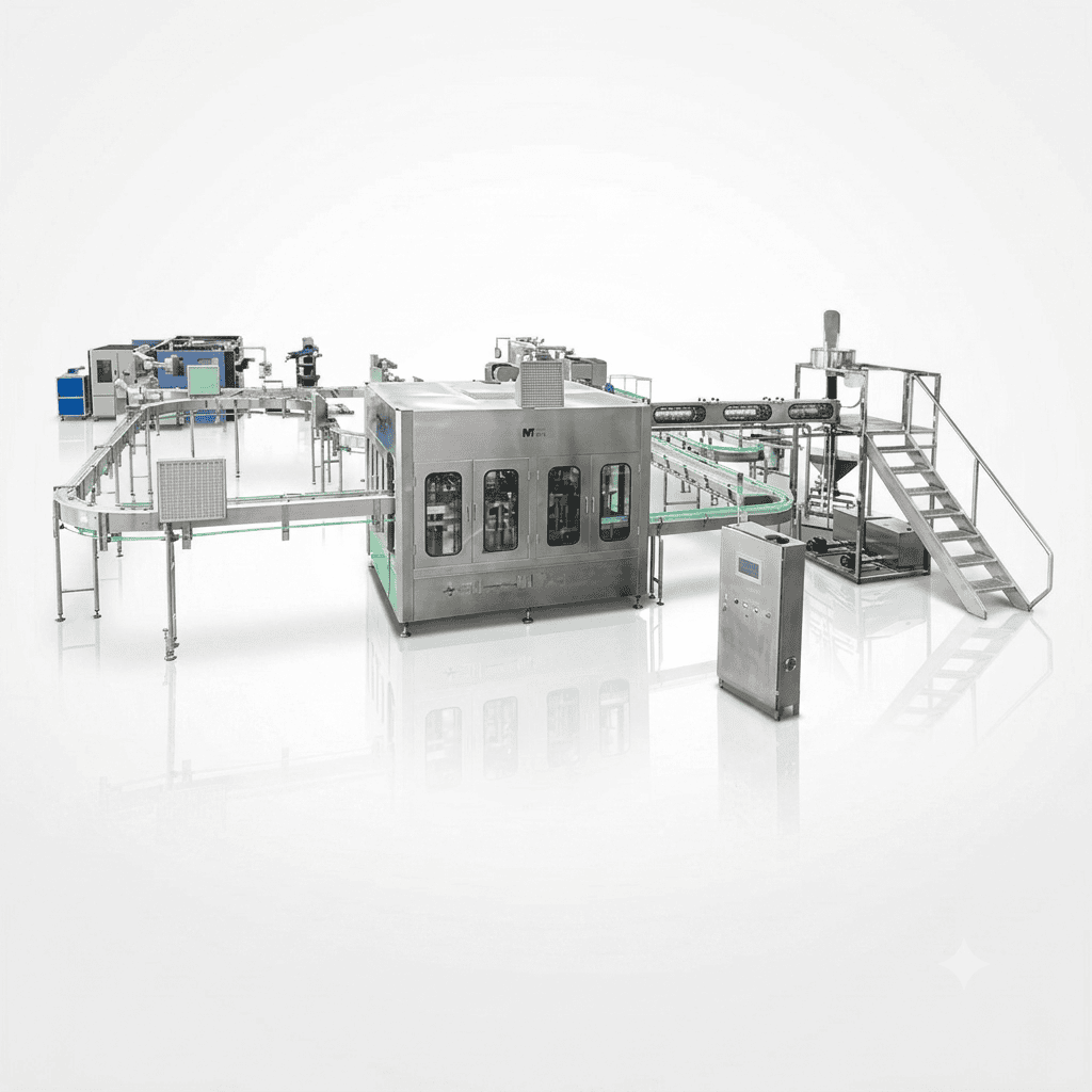 3-in-1 Mineral Water Filling Machine 12000BPH