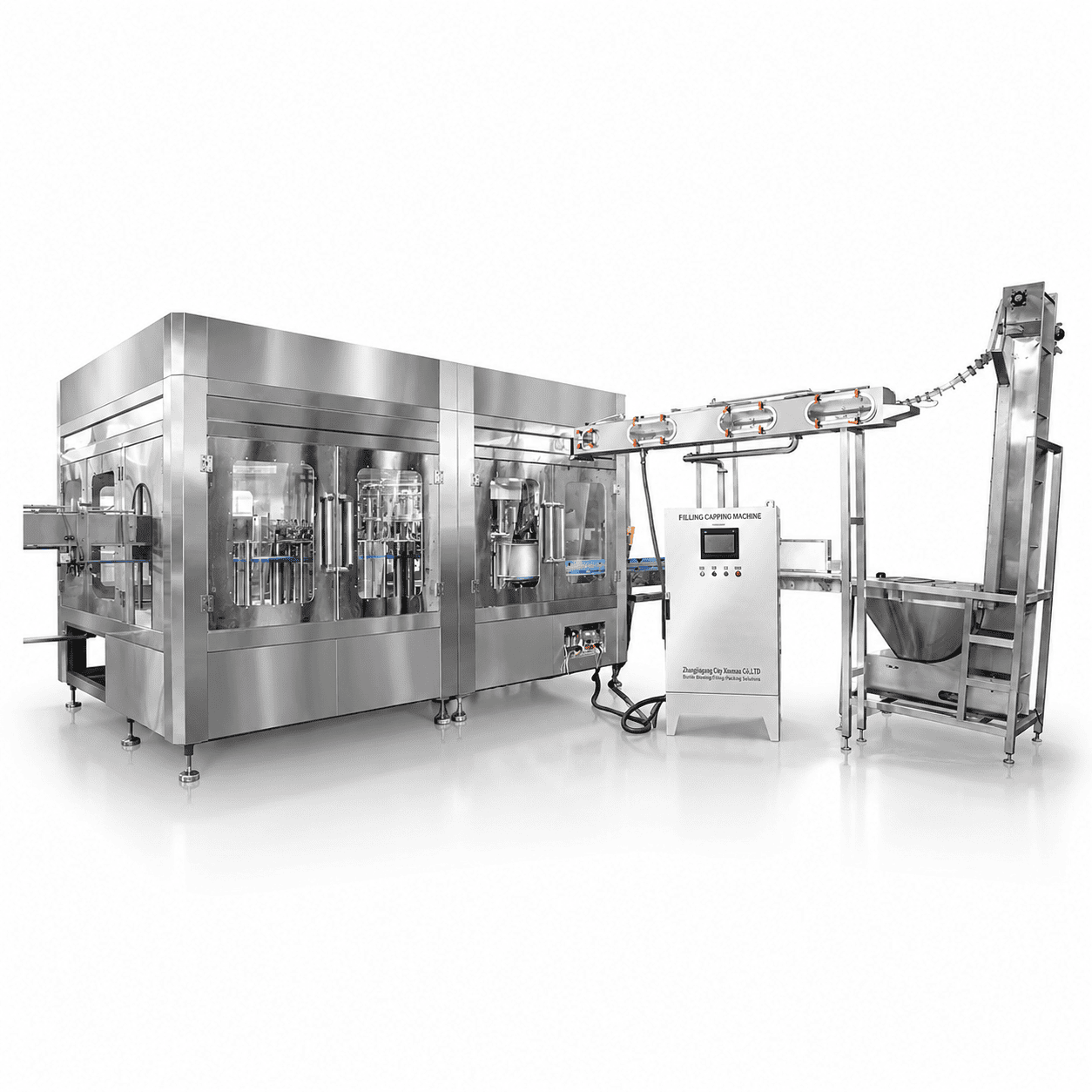 Automatic 36000 BPH Carbonated Soft Drinks