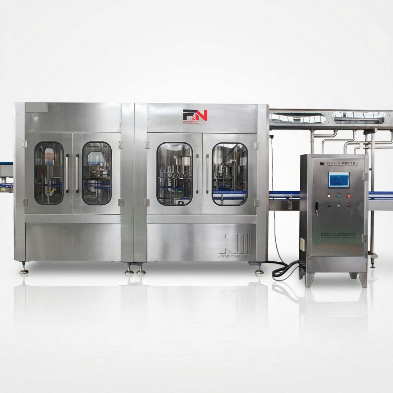 Automatic Fruit Juice Bottling Machine 12000 BPH