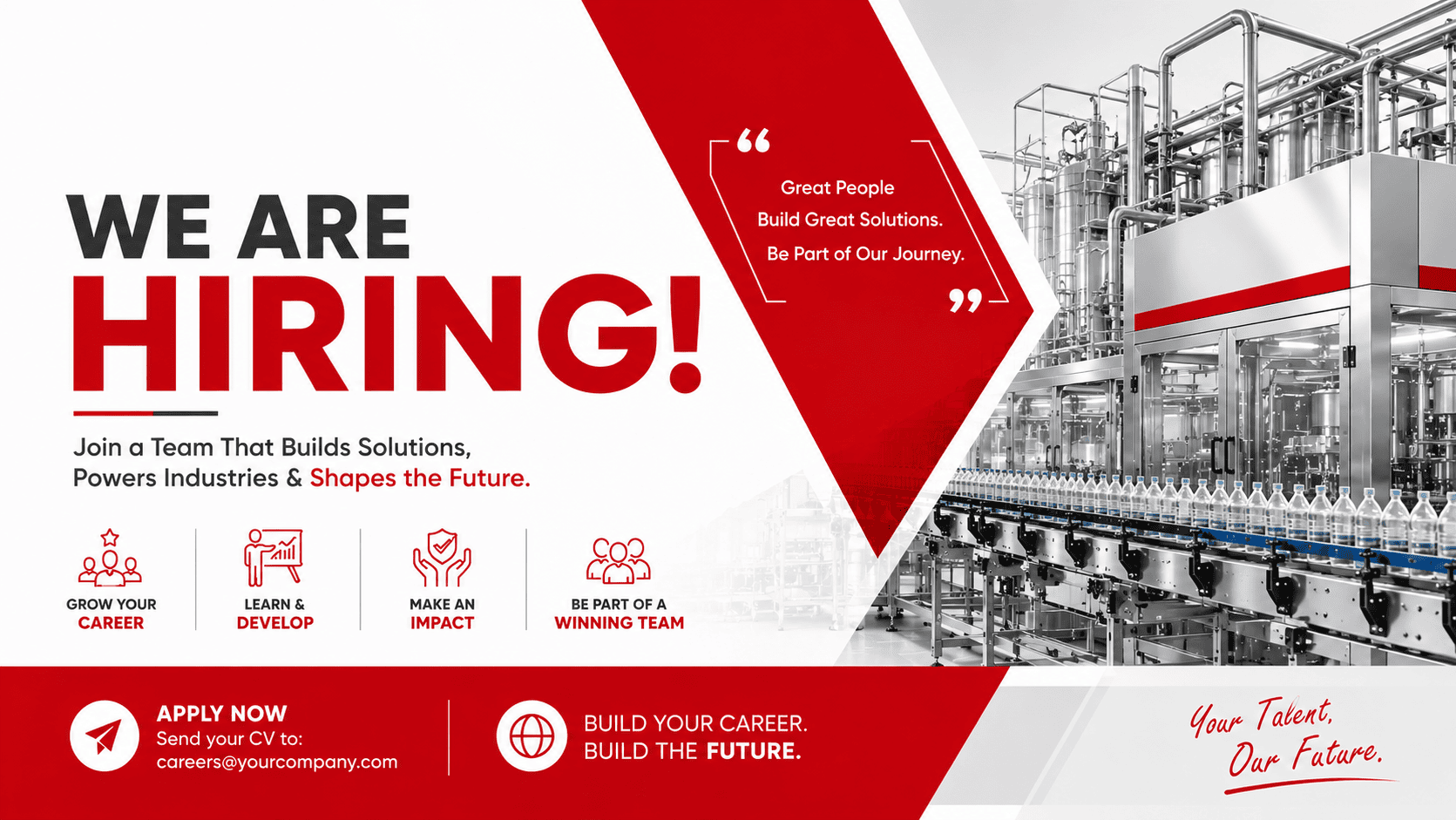 We are hiring