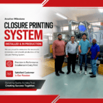 Closure Printing machine Successfully Installed